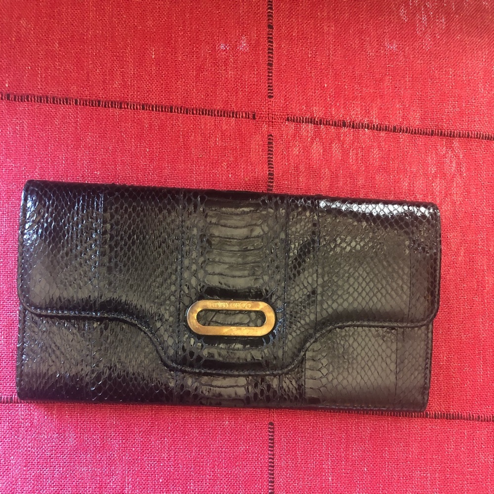 PRICE DROP! Jimmy Choo Croc Clutch
